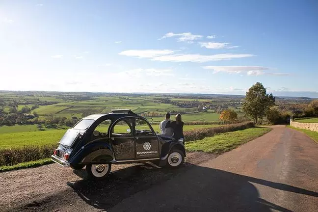 Balade en 2CV avec Bourgogne Chic