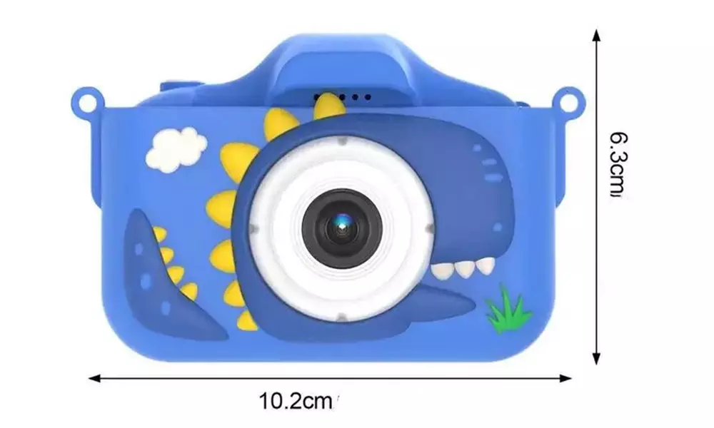 1 o 2 fotocamere digitali Dinosaur per bambini