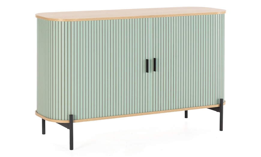 Image 4: Buffet design Mónaco avec 2 portes coulissantes