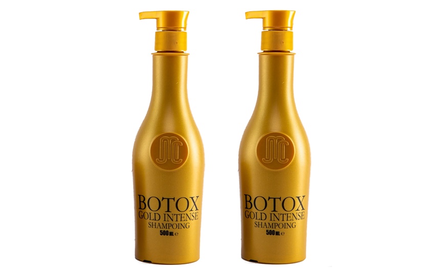 Image 1: Coffret de 2 shampoings "Intense Botox Gold" de Jean-Michel Cavada