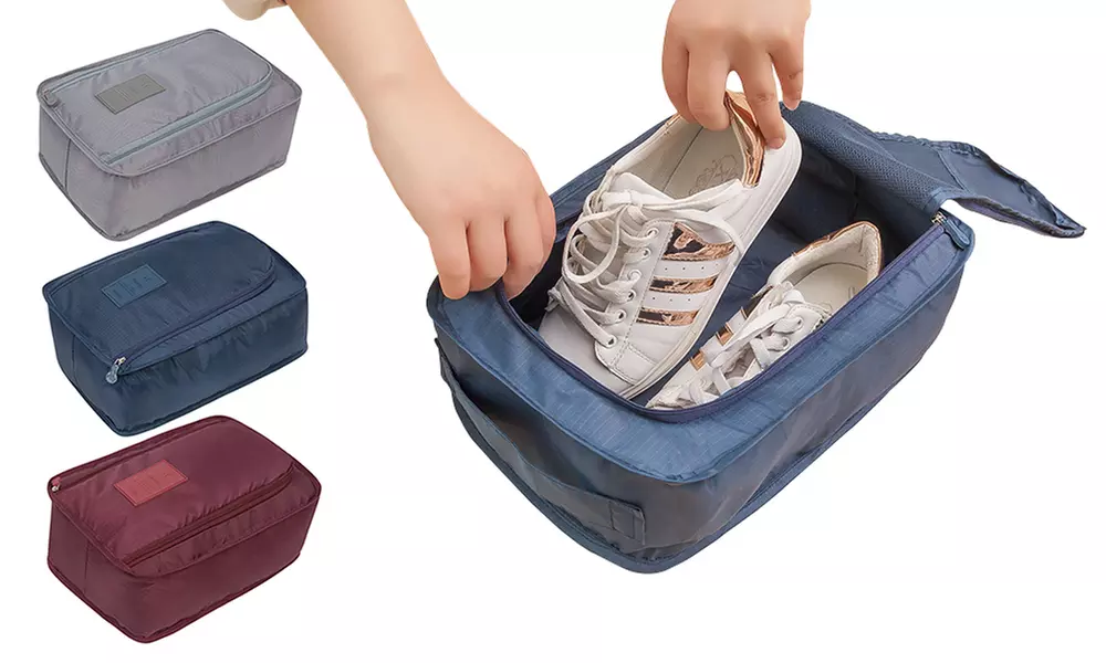 1, 2 o 3 organizadores de viajes para zapatos - Primary Image