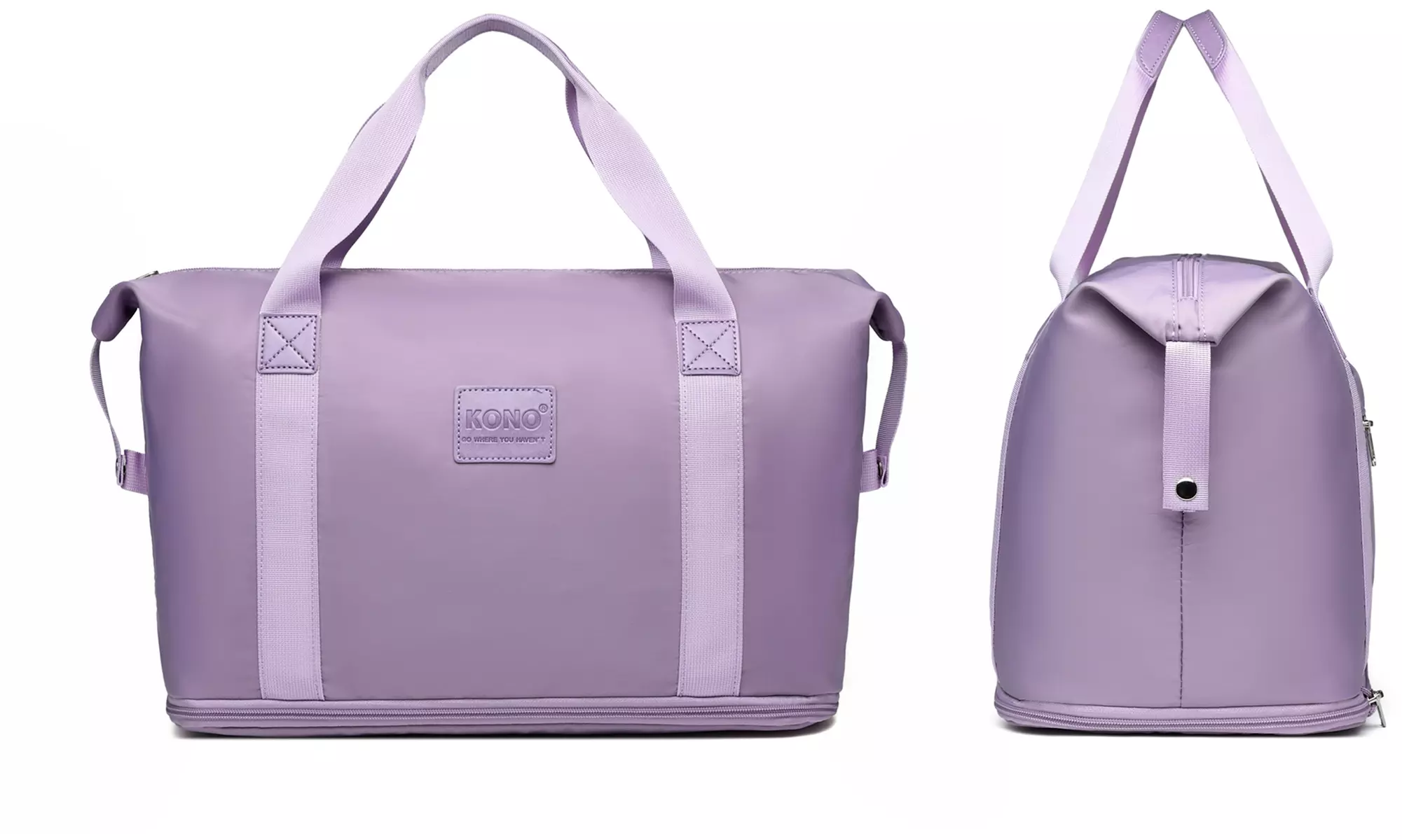 KONO Wasserfeste Reisetasche & Kulturbeutel