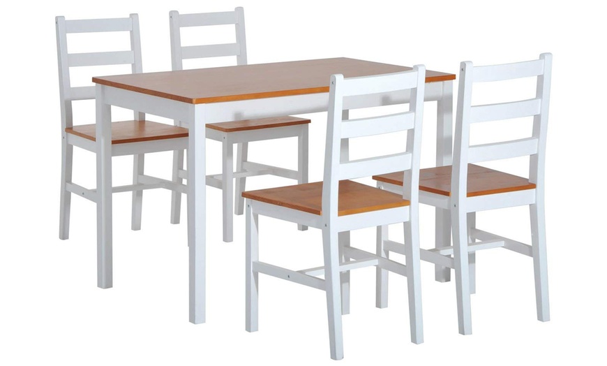 Image 2: Five-Piece Dining Set