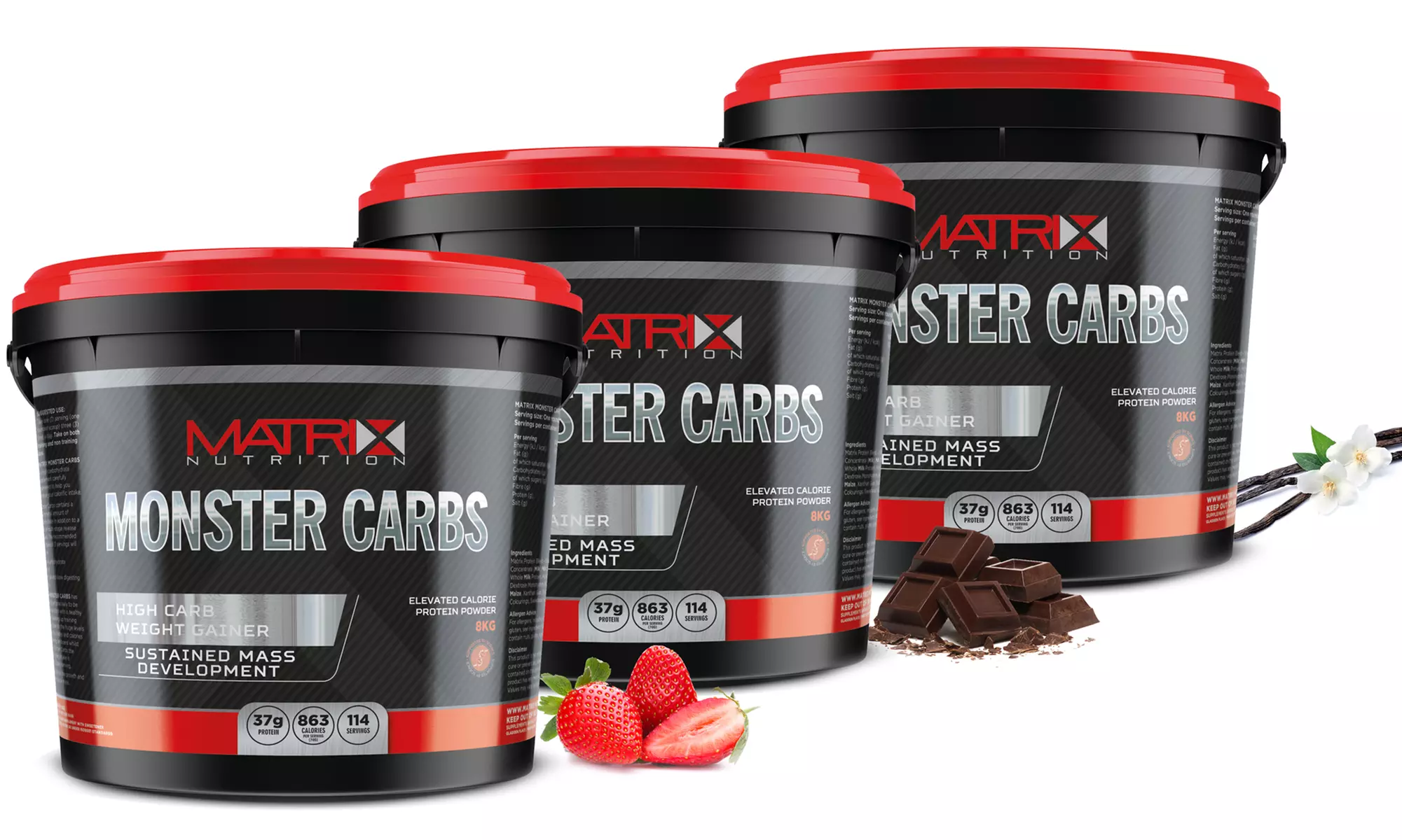 Matrix Monster Carbs Protein Powder 8kg - Primary Image