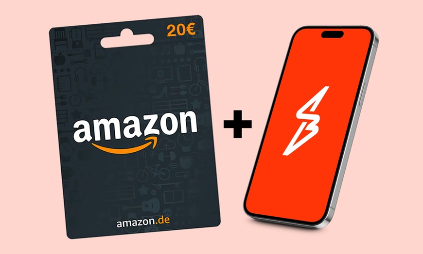 Image 2: Wertgutschein über 20 €: Erhalte Cashback beim Kauf eines Amazon-Gutscheins bei ShopBack! 