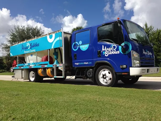 Pressure Wash for a Two-Car Driveway or Patio Up to 1,000 Sq. Ft., or Both from Magic Bubbles (Up to 50% Off) - Primary Image