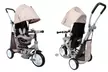 Tricycle poussette évolutif 2 en 1 Buggy avec cadre en acier, livraison offerte - Second Medium