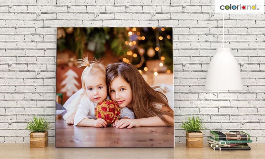 Image 2: Foto op canvas via Colorland