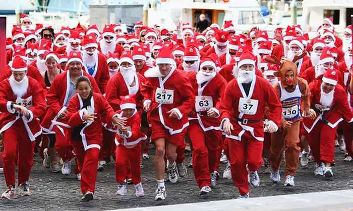 Admission for One, Two, or Four to Rockapulco Run's Santa Suit 5K with Santa Suit and Party (Up to 50% Off) - Primary Image