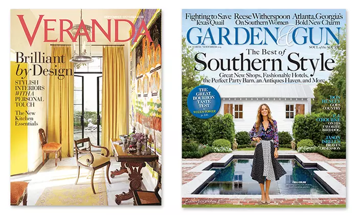 One-Year Subscription to Veranda Magazine or Garden & Gun Magazine (Up to 50% Off) - Primary Image