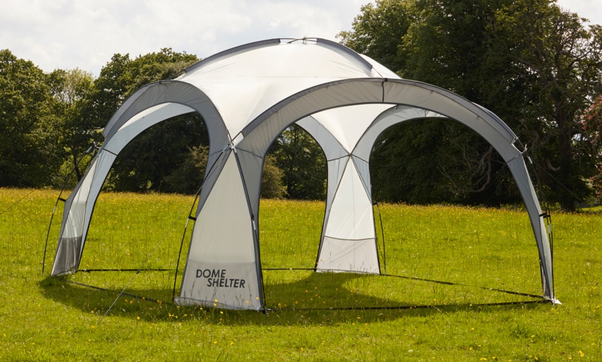 Image 6: 3.5m or 3.9m Dome Event Shelter with Removable Shade Walls