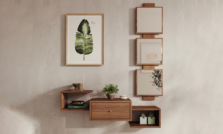 Image 3: Meuble d'entrée "Neo" avec tiroir et miroir