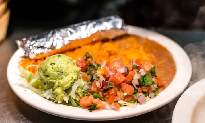 Family Meal Package for 4 with Tacos, Enchiladas, or Burritos