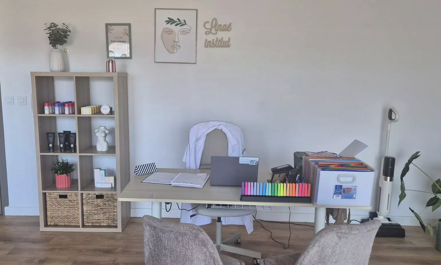 Séance découverte madérothérapie chez Linaé Institut Aesthetec