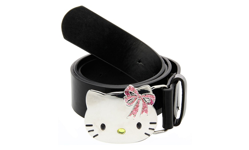 Image 3: Hello Kitty PU Leather Belt