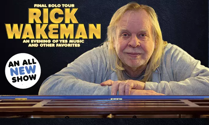 Rick Wakeman at The Paramount on March 22 at 8:00 p.m. - Primary Image