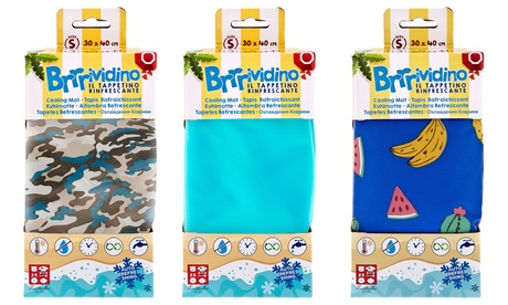 Materassi rinfrescanti per cani Ferribiella disponibili in 3 fantasie e 4 misure