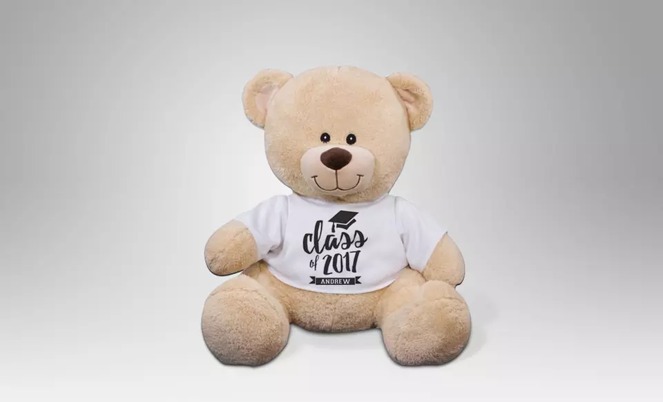 One or Two Personalized Graduation Teddy Bears from 800Bear.com (Up to 55% Off) - Primary Image