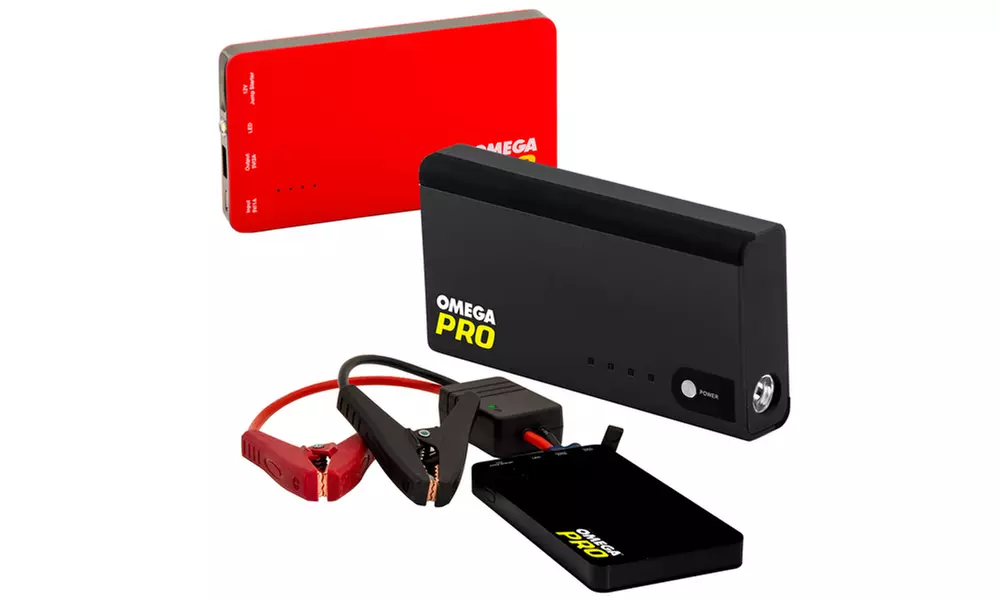 Omega Pro Multi-Function Power Bank Car Jump Starter and Battery Charger - Primary Image