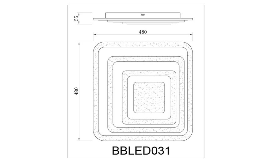 Image 51: Lampadari e plafoniere LED