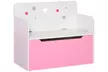 HomCom Wooden Toy Chest Bench - Image 4