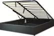 Lit Sampur avec revêtement en tissu et matelas en mousse à mémoire de forme en option, livraison offerte - Image 3