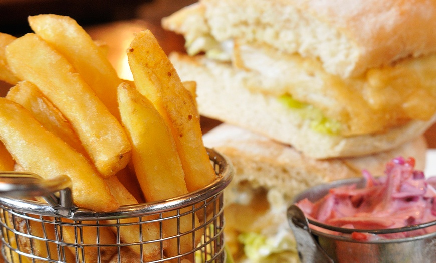 Image 5: Burgers, Slaw and Fries