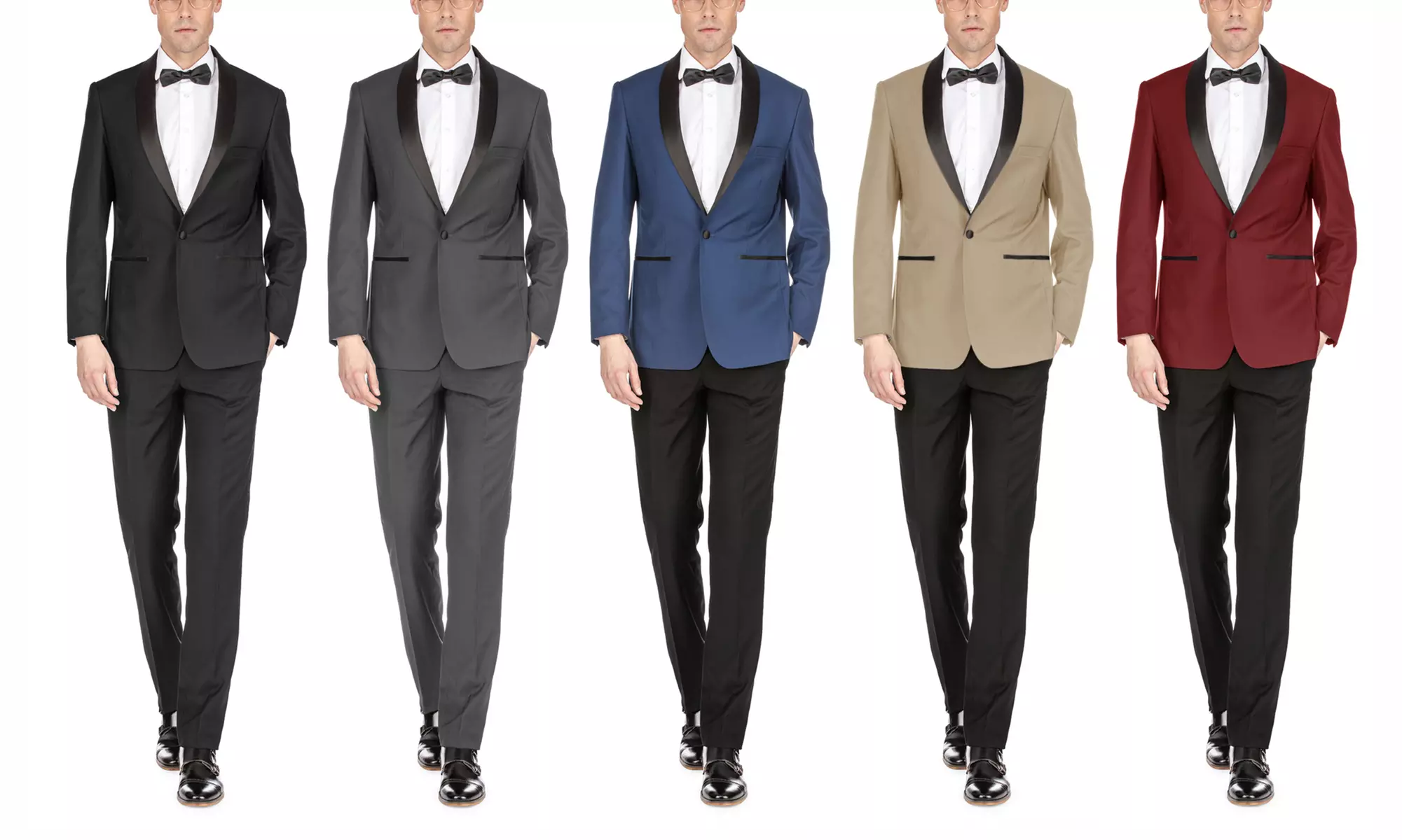 Gino Vitale Men's Slim-Fit Tuxedo - Primary Image