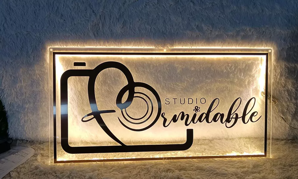 One or Two Custom Business Logo Neon Signs