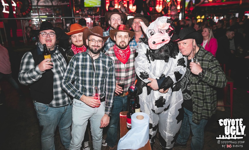 Image 6: Burger Bottomless Brunch for Two at Coyote Ugly Saloon