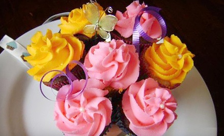 Mini or Large Cupcake Bouquet from Erin's Sweets 'N' Things (Up to 53% Off) - Primary Image