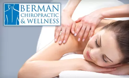$19 for an Exam, Consultation, and 30-Minute Massage at Berman Chiropractic & Wellness in Clayton ($165 Value) - Primary Image