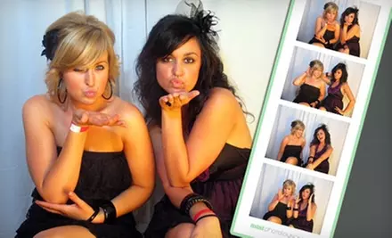 $650 for a Four-Hour Photo-Booth and Prop-Box Rental from Mint Photo Lounge ($1,300 Value) - Primary Image