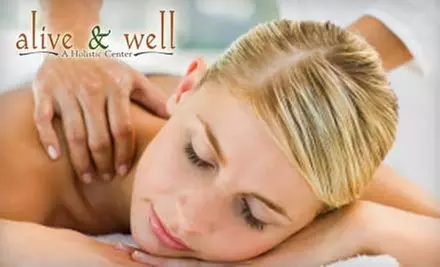 $30 for a One-Hour Signature Massage at Alive & Well A Holistic Center - Primary Image
