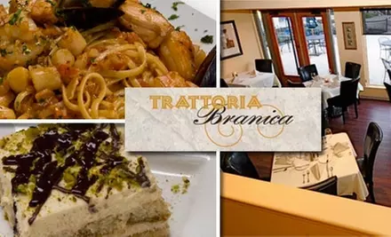 $15 for $35 Worth of Delicious Italian Cuisine & Wine at Trattoria Branica  - Primary Image