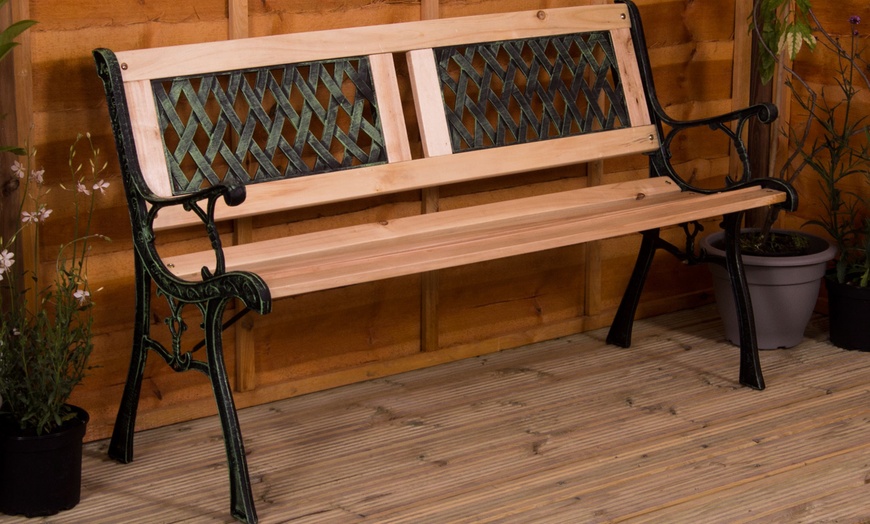 Image 11: Vida Designs Garden Bench