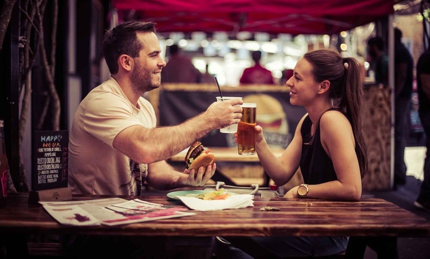 Image 4: Burger, Drink and Comedy for Two