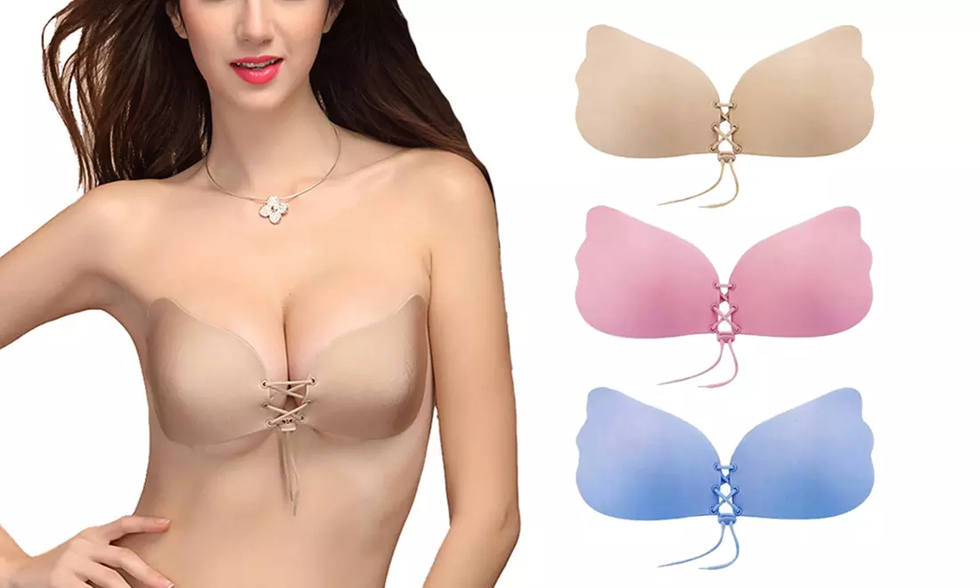 1 ou 2 soutiens-gorge adhésifs invisibles sans bretelles - Primary Image