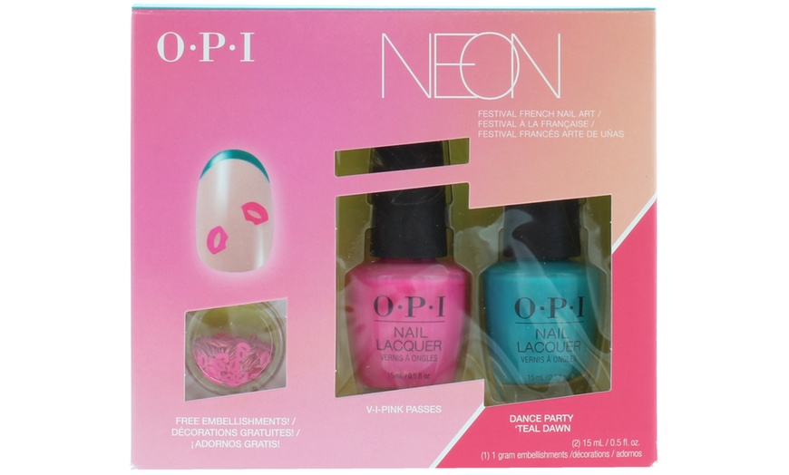 Image 4: OPI Neon Nail Polish Gift Set