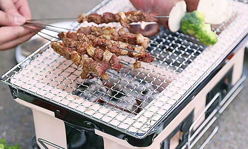 Image 3: Japanese-Style Tabletop Grill