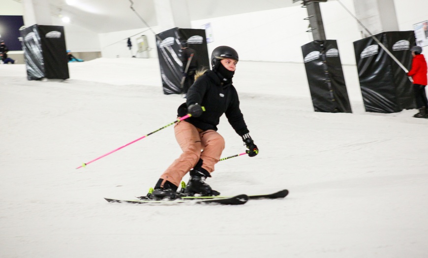 Image 3: Beginners' One-Day Skiing or Snowboarding Course at Snozone