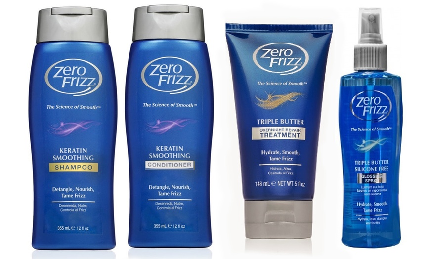 Image 1: Zero Frizz Hair Care Set