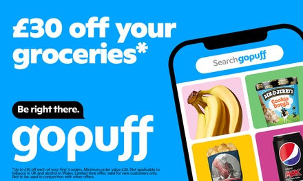 Gopuff promo code fashion new user