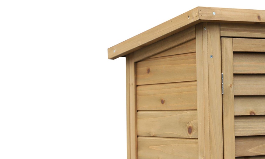 Image 5: Wooden Garden Storage Shed