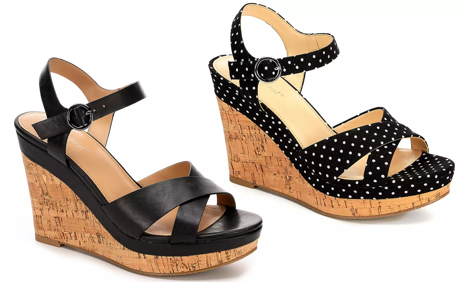 Xappeal Kara Women's Platform Wedge Sandal Shoes - Primary Image