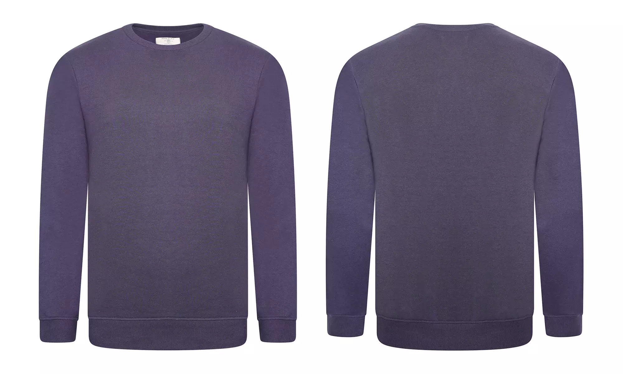 Classic Crew Neck Long Sleeve Pullover Sweatshirt Jumper