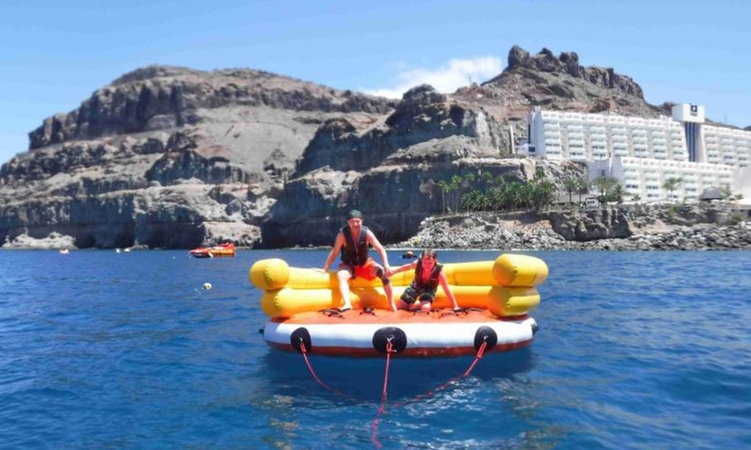 Experiencia en Crazy Ufo en Taurito Water Sport