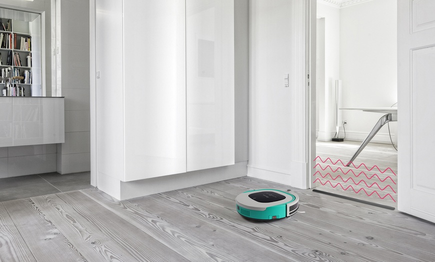 Image 3: Robot aspirateur et nettoyeur de sols durs, tapis et moquette