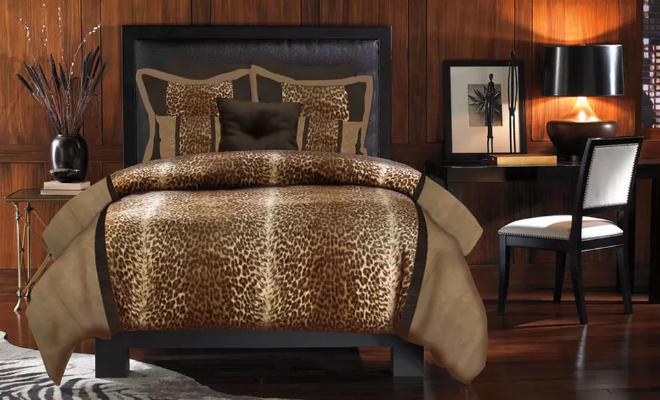 $79.99 for a Veratex Animal-Print 4-Piece Comforter Set ($229.99 List Price). Multiple Designs. Free Shipping & Returns. - Primary Image