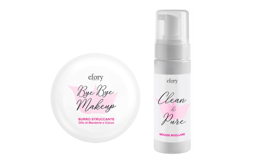 Image 1: Kit doppia detersione Efory Cosmetics